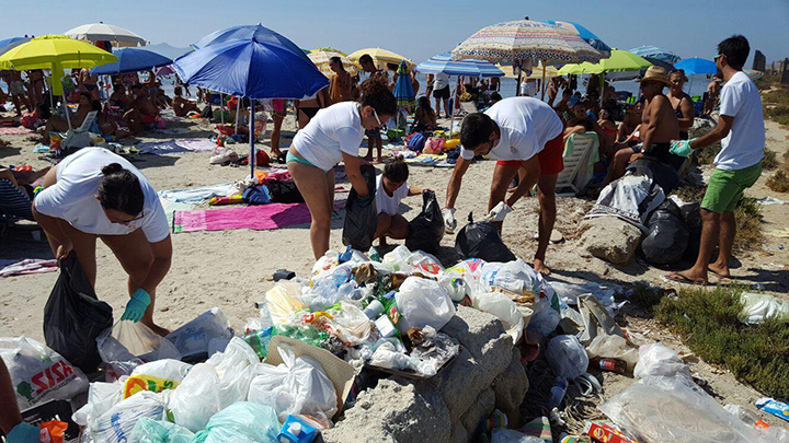 pulizia-spiaggia-giovani-associazione-restart-marsala-isola-lunga