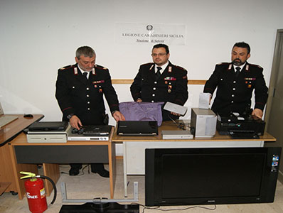 carabinieri-Refurtiva Salemi