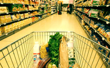 spesa-supermercato-carrello-quasi-vuoto