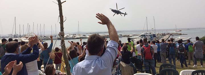 Giornata della Sicurezza in mare dimostrazione di soccorso congiunta  HH139 IN VIRATA