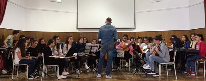 Marsala, il concerto dell'Orchestra Luigi Sturzo Sappusi alla Festa della scuola