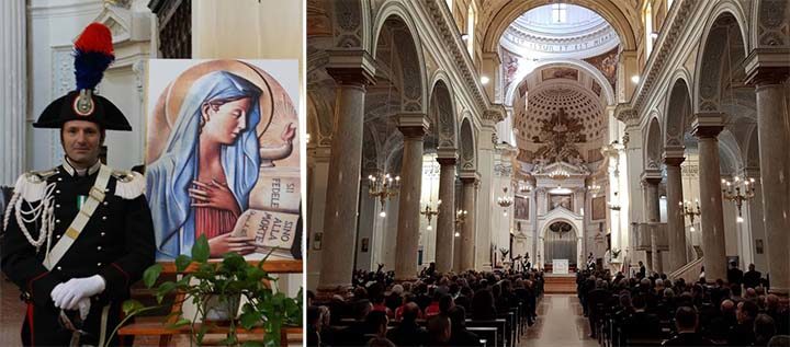 I Carabinieri celebrano la Virgo Fidelis in Cattedrale a Trapani