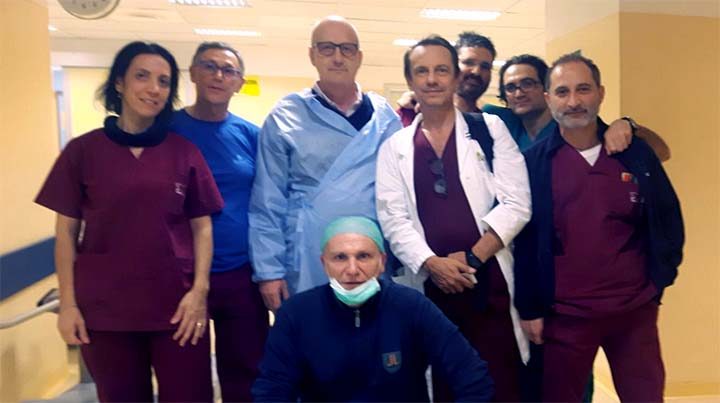 Ospedale di Marsala: primo prelievo d’organi per trapianto