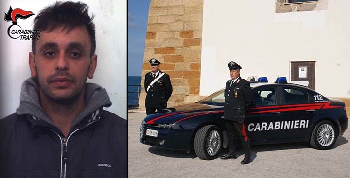 Sorpreso con sostanza stupefacente nei pantaloni: un arresto ed una denuncia dei Carabinieri