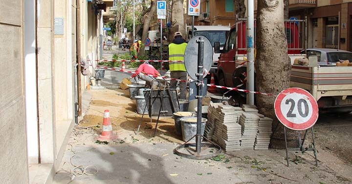 Marsala: continua la manutenzione di strade e marciapiedi