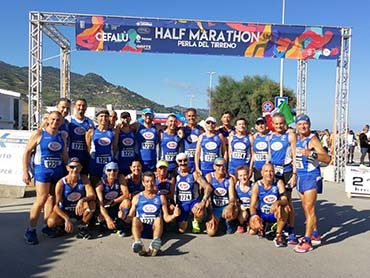 Venticinque atleti della Marsala Doc alla mezzamaratona di Cefalù 