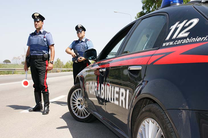carabinieri castelvetrano posto di blocco volante